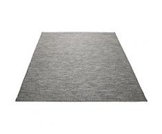Teppich »Sky Diamond«, Living Line, rechteckig, Höhe 7 mm, Flachgewebe, Sisal Optik, Rauten Muster, In- und Outdoor geeignet, ideal im Wohnzimmer & Schlafzimmer