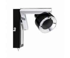 Paulmann LED Wandstrahler »Turn Schwarz/Chrom 1-flammig ohne Leuchtmittel, max. 10W GU10«