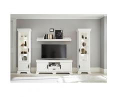 Home affaire Wohnzimmer-Set »Royal«, (4-St., bestehend aus 2 Vitrinen, 1 Lowboard und 1 Wandboard), exclusiv Design im Landhausstil