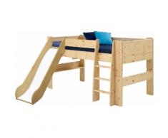 STEENS Spielbett »FOR KIDS«, mit Leiter und Rutsche, in verschiedenen Farben
