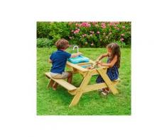 TP Toys Garten-Kindersitzgruppe »Picknicktisch«, für Kinder mit Waschbecken, Holz