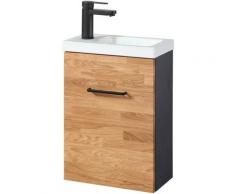 welltime Waschtisch »Lund«, Gästebad, Breite 40 cm, Massivholz