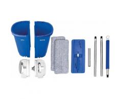MediaShop Bodenwischer-Set »Livington Touchless Mop XXL«, inkl. Doppeleimer (7 Liter) und Mikrofaserpad