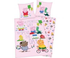 Kinderbettwäsche »Peppa Pig«, Peppa Pig, mit tollem Peppa Pig Motiv