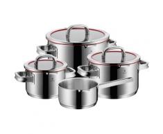 WMF Topf-Set »Function 4«, Cromargan® Edelstahl Rostfrei 18/10, (Set, 4-tlg), induktionsgeeignet