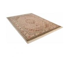 Orientteppich »Irrfan«, DELAVITA, rechteckig, Höhe 12 mm, handgeknüpft, mit Fransen, Wohnzimmer
