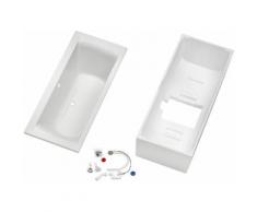 OTTOFOND Badewanne »Set Duobadewanne«, (3-tlg), 1800/800 mm, Duobadewanne