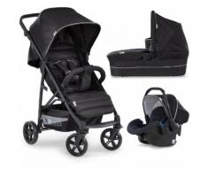 Hauck Kombi-Kinderwagen »Rapid 4 Plus TrioSet, caviar/black«, mit Babyschale Kinderwagen