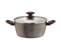 PINTINOX Kochtopf »Pinti Chalet«, Aluminium, Kunststoff, Stein-Optik, Induktion