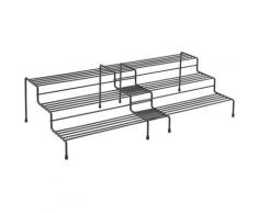 Metaltex Gewürzregal, 2-tlg., 3 Etagen, mit exclusiver TouchTherm® Beschichtung