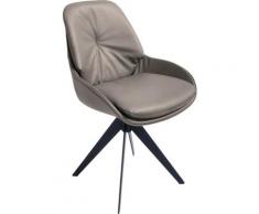 K+W Komfort & Wohnen Drehstuhl »Deseo«, Drehstuhl in Leder Cloud