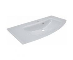 FACKELMANN Einbauwaschbecken »Rondo«, Glas, Breite 100 cm