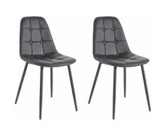 my home Essgruppe »Sabine + Luna«, (Set, 5-tlg), Esstisch, Breite 160 cm und 4 Esszimmerstühle, Bezug in Kunstleder