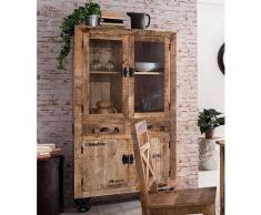 SIT Vitrine »Rustic« im Factory Design, Breite 90 cm, Shabby Chic, Vintage