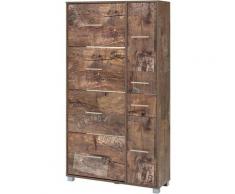 Schildmeyer Schuhschrank »Pisa« Breite 88,5 cm, mit 4 Klappen
