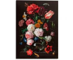Reinders! Holzbild »Stilleben Blumen in Vase Jan Davidsz de Heem«, (1 Stück)