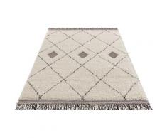 Hochflor-Teppich »Kanuri«, MINT RUGS, rechteckig, Höhe 35 mm, Sisal-Optik, Hoch-Tief Struktur, Wohnzimmer, Schafzimmer, Arbeitszimmer, Robust, Pflegeleicht