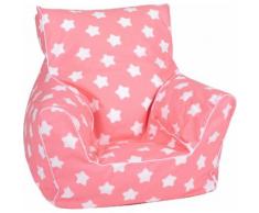 Knorrtoys® Sitzsack »Pink, white stars«, für Kinder, Made in Europe