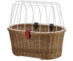 KlickFix Fahrradkorb »Weidenkorb Doggy Basket«