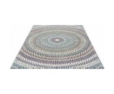 Teppich »Relief 22844«, merinos, rund, Höhe 18 mm, Wohnzimmer