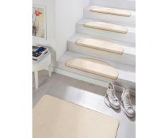 Stufenmatte »Fancy«, HANSE Home, halbrund, Höhe 7 mm, große Farbauswahl, 15 Stück in einem Set