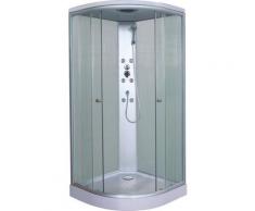 Sanotechnik Komplettdusche »Portland«, BxT: 90x90 cm, Sicherheitsglas, 1-tlg., Viertelkreisdusche