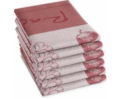 DDDDD Geschirrtuch »Radish«, (Set, 6-tlg)