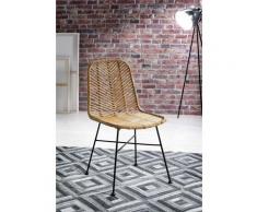 SIT Rattanstuhl »Rattan Vintage« (Set, 2 St), COUCH Lieblingsstücke, Shabby Chic, Vintage