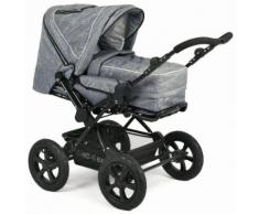 CHIC4BABY Kombi-Kinderwagen »Viva jeans blue«, mit herausnehmbarer Tragetasche Kinderwagen