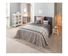 Tagesdecke »Cremona leichte Tagesdecke, Wohndecke, Überwurf für Bett oder Sofa, Material 100% Baumwolle, Landhausstil, in Größe 140x210cm, und 280x210 cm, Einzelbett, Doppelbett, Uni Design, Melangeoptik, Ornamente, Kinder- und Erwachsenendecke«, Home...