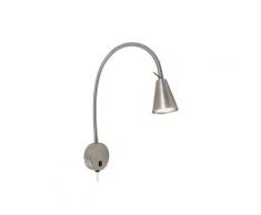 Briloner Leuchten LED Wandleuchte »2082-012«, LED Bettlampe mit Flexarm und AN/AUS Schalter