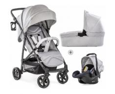 Hauck Kombi-Kinderwagen »Rapid 4S Plus Trio Set Lunar/Stone«, mit Babyschale Kinderwagen