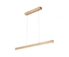 SPOT Light Pendelleuchte »Smal«, mit integriertem 24V-LED-Modul, mit Touch Dimmer, aus edlem Holz, Naturprodukt FSC®-zertifiziert, Made in Europe