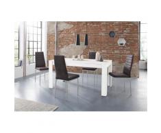 my home Essgruppe »Lynn160/Kate«, (Set, 5-tlg), Tisch mit 4 Stühlen