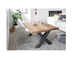 MCA furniture Couchtisch, Couchtisch Massivholz Wildeiche geölt