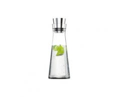 Emsa Karaffe »Flow Slim Glas / Edelstahl 1 L 515675«