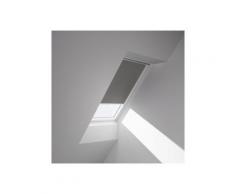 Verdunklungsrollo »DKL S06 0705SWL«, VELUX, verdunkelnd, in Führungsschienen, grau