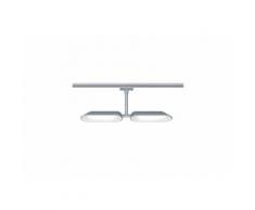 Paulmann Schienensystem-Leuchten »URail LED Spot Dipper 2x8W Chrom matt/Weiß dimmbar«, (1-tlg)