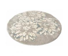 Teppich »Vaiana«, my home, rund, Höhe 14 mm, Blumen Design, Wohnzimmer