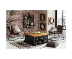 SIT Couchtisch »Corsica«, mit viel Stauraum, Shabby Chic, Vintage, quadratisch
