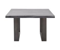 MCA furniture Couchtisch »Cartagena«, Couchtisch Massivholz mit Baumkante und natürlichen Rissen und Löchern