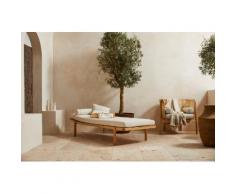 LeGer Home by Lena Gercke Polsterbank »Celia«, mit Polsterauflage und Kissenrolle, Relaxliege mit Massivholzgestell Daybett