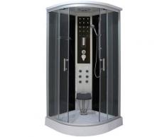 Sanotechnik Komplettdusche »Dream«, BxT: 90x90 cm, Sicherheitsglas, 1-tlg., mit Sitz