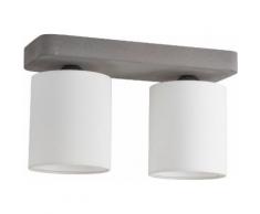 SPOT Light Deckenleuchte »GENTLE«, Leuchtenschirm aus wertigen Stoff, Echtes Beton - handgefertigt, Naturprodukt - Nachhaltig, Made in Europe
