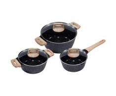 KING Topf-Set »Essential«, Aluminium, (Set, 6-tlg), Induktion
