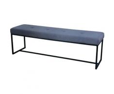Home affaire Sitzbank »Celine«, Breite 90 oder 150 cm, mit schwarzen Metallbeinen