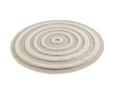 Teppich »Nador«, MINT RUGS, rund, Höhe 22 mm, In- und Outdoor geeignet, Sisal-Optik, Hoch-Tief-Struktur, Für Terasse und Balkon, Wohnzimmer
