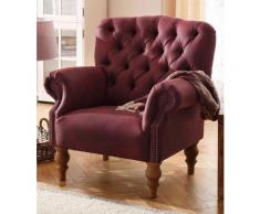 Home affaire Sessel »Lord«, mit echter Chesterfield-Knopfheftung und Ziernägeln