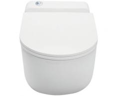 SETMA Tiefspül-WC »Watersan 40«, wandhängend, Abgang waagerecht, mit integrierter Hebeanlage