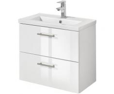 welltime Waschtisch »Trento«, Breite 60 cm, Tiefe 36 cm, SlimLine Badmöbel
